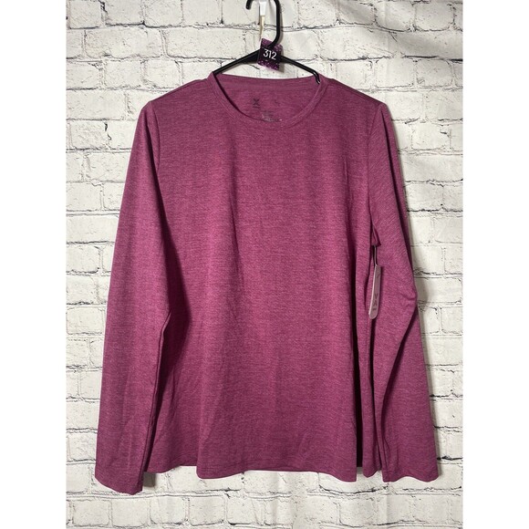 Xersion Women’s Long Sleeve Anti-odor Workout Top. Size L - Picture 1 of 3